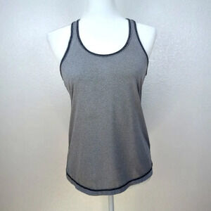 Z By Zella Striped Workout Racerback Tank Size Small